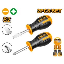 Набор отверток 2 шт INGCO HKSDS2028 INDUSTRIAL