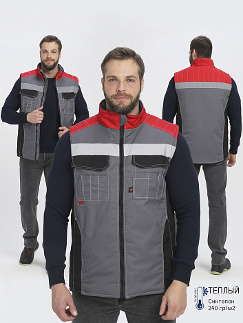Жилет утепленный Формула (тк.Смесовая,240)